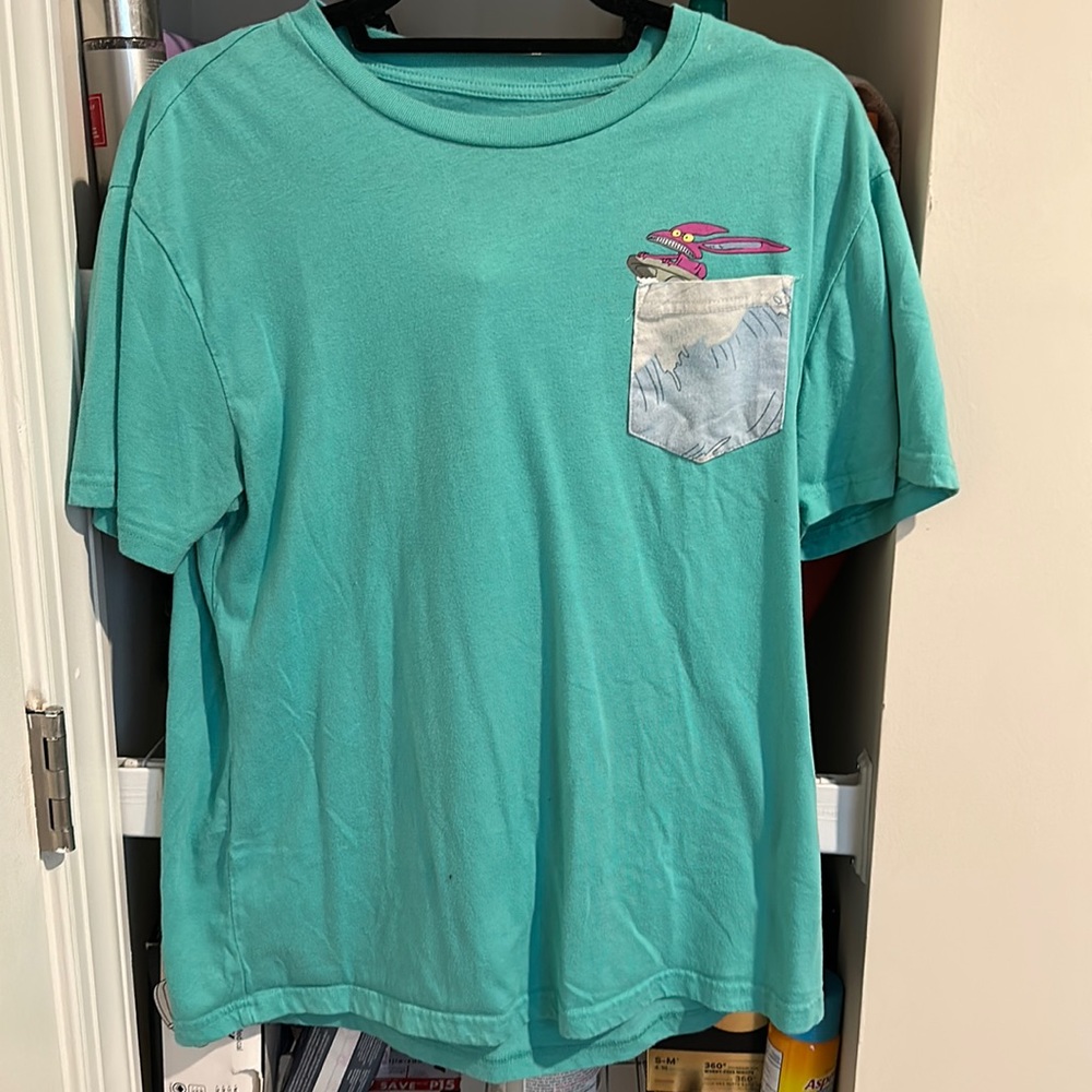 Ahhh real monsters pocket T-shirt